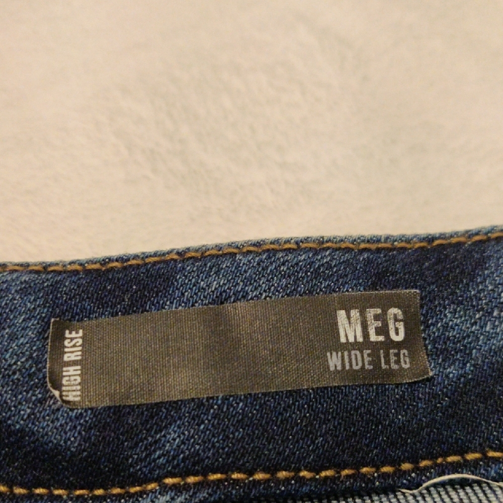 Kut from the Kloth Dark Wash Wide Leg Jeans - Picture 8 of 14